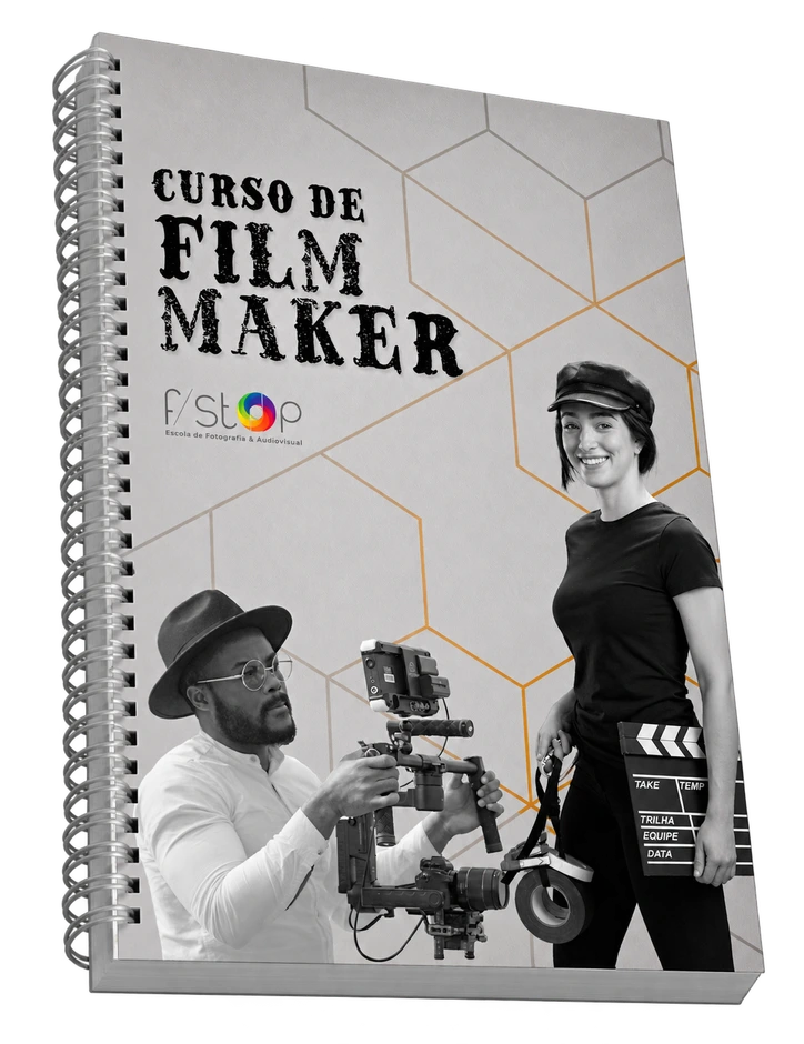 Apostila impressa do curso de Filmmaker da F/Stop