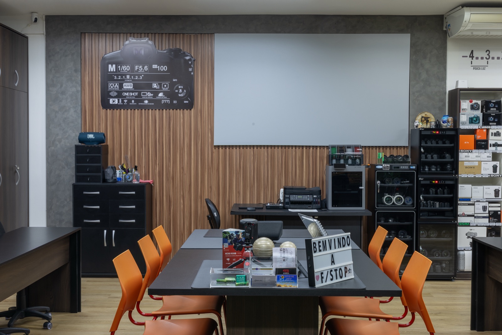 Sala de aula — boas-vindas